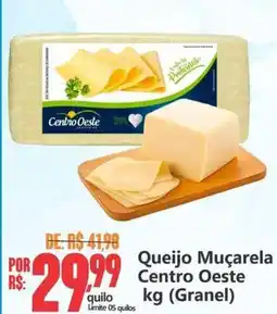 Big Supermercados Queijo Muçarela Centro Oeste oferta