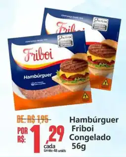 Big Supermercados Hambúrguer Friboi Congelado oferta
