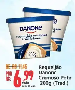 Big Supermercados Requeijão Danone Cremoso Pote oferta