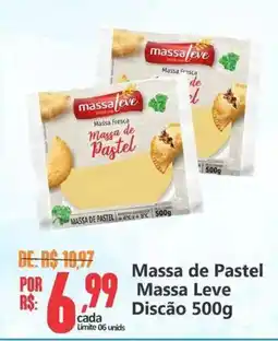 Big Supermercados Massa de Pastel Massa Leve Discão oferta
