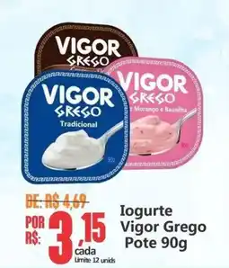 Big Supermercados Iogurte Vigor Grego Pote oferta