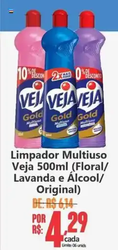 Big Supermercados Limpador Multiuso Veja oferta