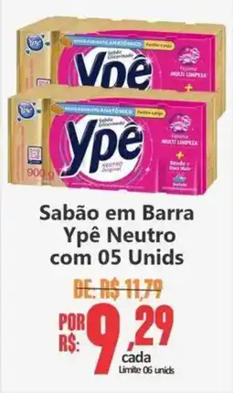 Big Supermercados Sabão em Barra Ypê Neutro oferta