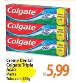 Atacadão Creme Dental Colgate Tripla Ação Menta Tubo oferta