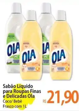 Atacadão Sabão Líquido para Roupas Finas e Delicadas Ola oferta