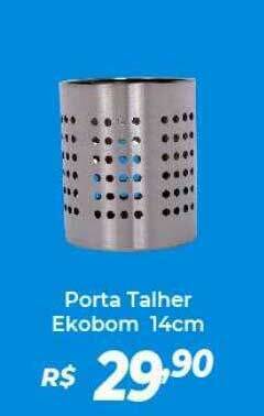 Atakarejo Porta Talher Ekobom 14cm oferta