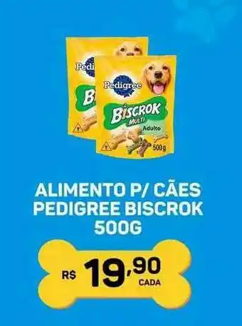 Alimento P Cães Pedigree Biscrock