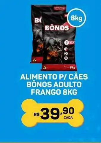 Alimento P Cães Bônos Adulto Frango