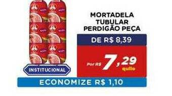 Bahamas Mix Mortadela Tubular Perdigão Peça oferta