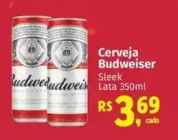 Supermercados Mateus Cerveja Budweiser Sleek oferta
