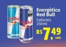 Supermercados Mateus Energético Red Bull oferta