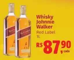 Supermercados Mateus Whisky Johnnie Walker Red Label oferta