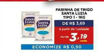 Bahamas Mix Farinha De Trigo Santa Luzia Tipo 1 oferta