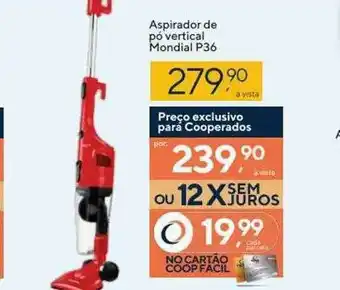 Aspirador De Pó Vertical Mondial P36