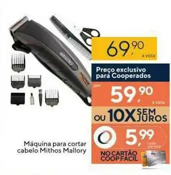 Coop Máquina Para Cortar Cabelo Mithos Mallory oferta