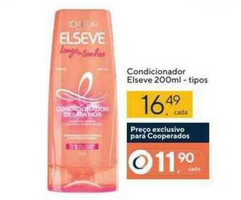 Condicionador Elseve Tipos