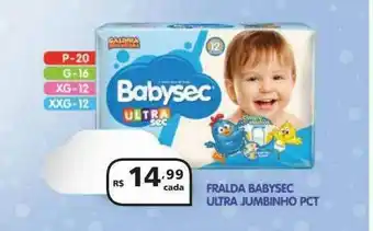 Fralda Babysec Ultra Jumbinho