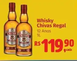 Supermercados Mateus Whisky Chivas Regal 12 Anos oferta