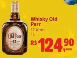 Supermercados Mateus Whisky Old Parr 12 Anos oferta