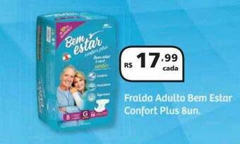 Fralda Adulto Bem Estar Confort Plus