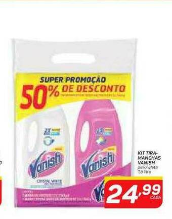 GBarbosa Kit Tira-manchas Vanish oferta
