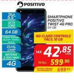 GBarbosa Smartphone Positivo Twist 4g Pro 64 Gb oferta