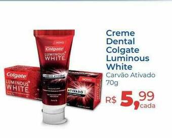 Hiper Farma Creme Dental Colgate Luminous White oferta
