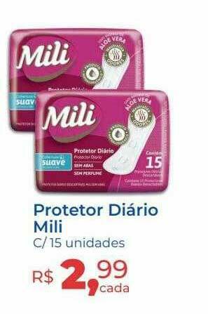 Hiper Farma Protetor Diario Mili oferta