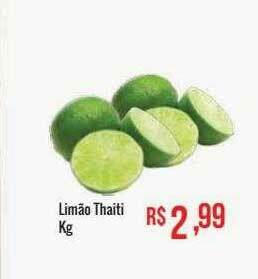 Mart Minas Limão Thaiti Kg oferta