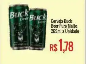 Cerveja Buck Beer Puro Malte