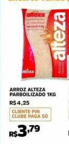 Pinheiro Supermercado Arroz Alteza Parboilizado 1kg oferta