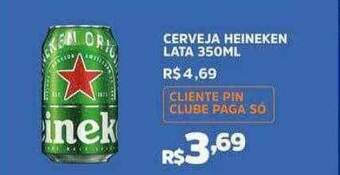 Pinheiro Supermercado Cerveja Heineken Lata 350ml oferta