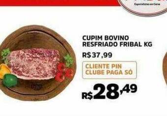 Pinheiro Supermercado Cupim Bovino Resfriado Fribal Kg oferta