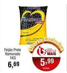 Supermercado Bem Barato Feijão Preto Namorado oferta