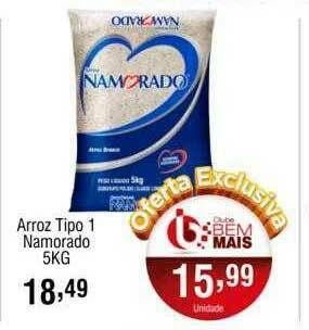 Supermercado Bem Barato Arroz Tipo 1 Namorado oferta