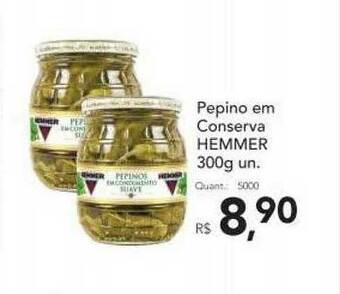Supermercados Koch Pepino Em Conserva Hemmer oferta