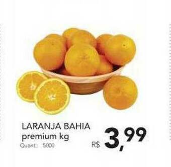 Supermercados Koch Laranja Bahia Premium Kg oferta