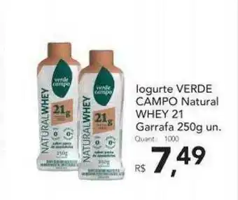 Supermercados Koch Iogurte Verde Campo Natural Whey oferta