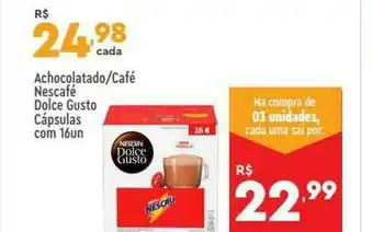 Supper Rissul Achocolatado Café Nescafé Dolce Gusto Cápsulas oferta