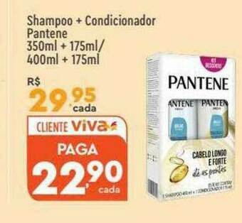 Supper Rissul Shampoo + Condicionador Pantene oferta