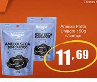 Dubom Supermercados Ameixa Preta Uniagro S Caroço oferta
