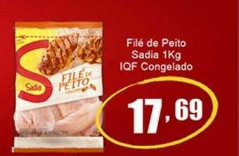 Dubom Supermercados Filé De Peito Sadia Iqf Congelado oferta