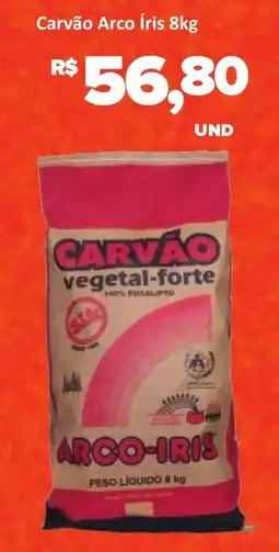 Paulistão Supermercados Carvão Arco Íris oferta