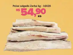 Paulistão Supermercados Peixe salgado ZarboPeixe salgado Zarbo kg - 16X20 16X20 oferta
