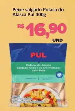 Paulistão Supermercados Peixe salgado Polaca do Alasca Pul oferta