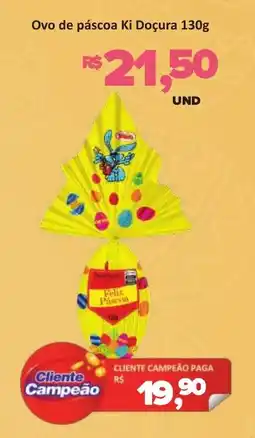 Paulistão Supermercados Ovo de páscoa Ki Doçura oferta