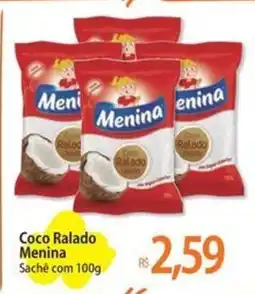 Atacadão Coco Ralado Menina Sachê oferta