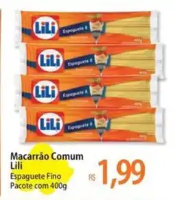 Atacadão Macarrão Comum Lili oferta