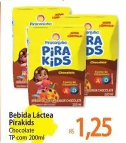 Atacadão Bebida Láctea Pirakids oferta