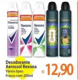 Atacadão Desodorante Aerossol Rexona oferta
